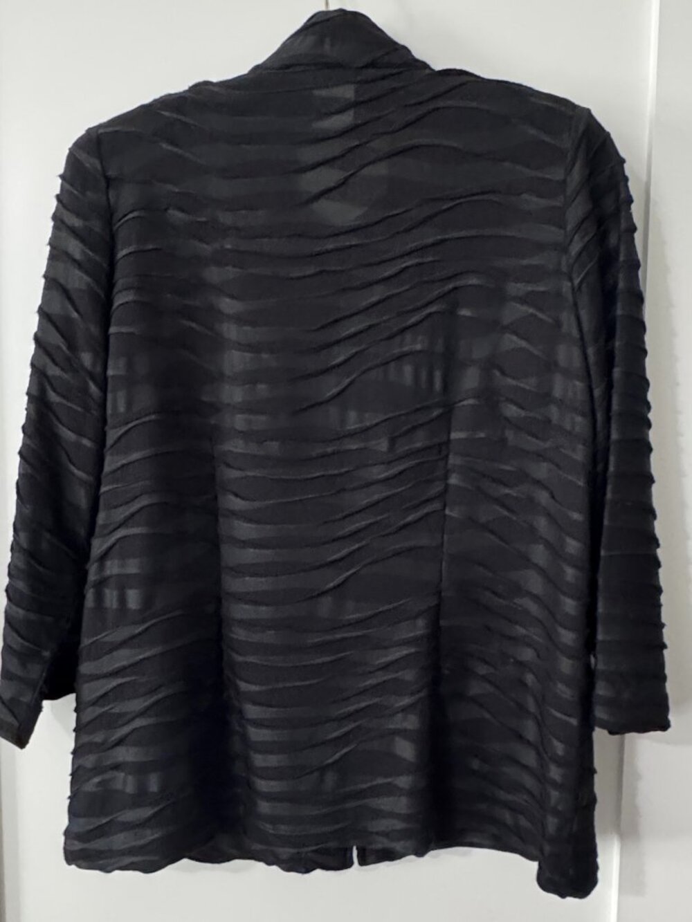 Misook Textured Knit Jacket,Elegant Designer Piece, Size XS, Excellent Condition - Picture 4 of 6